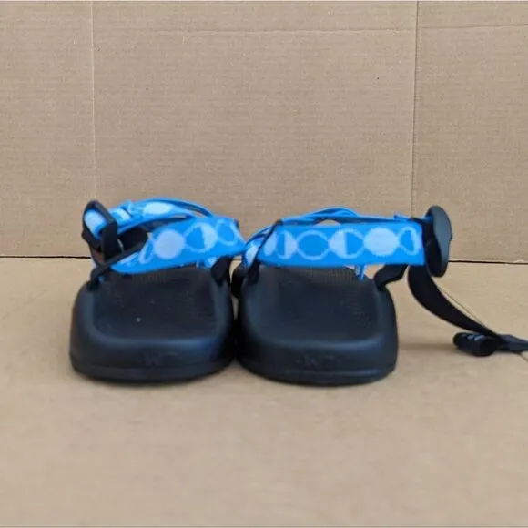 Chaco Z/2 Classic Sport Sandals Adjustable Strap Blue Black Womens Size 7