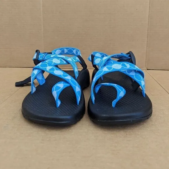 Chaco Z/2 Classic Sport Sandals Adjustable Strap Blue Black Womens Size 7