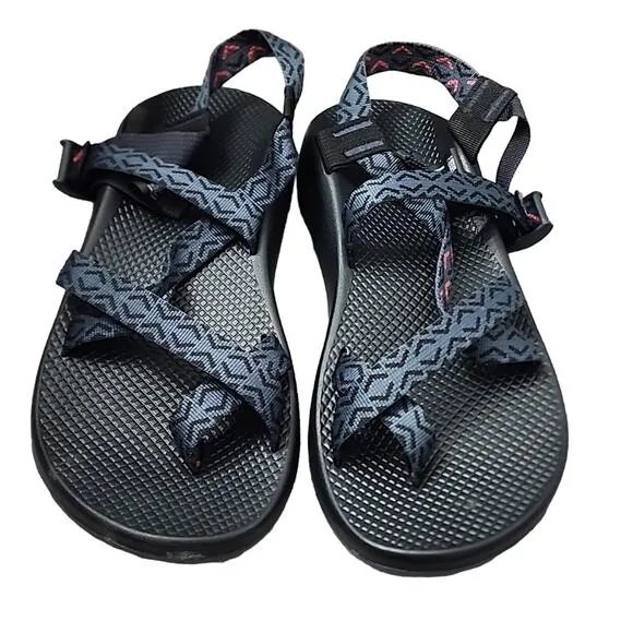 Chaco Z2 Classic Stepped Navy Marine Adjustable Sandals, Men's 12