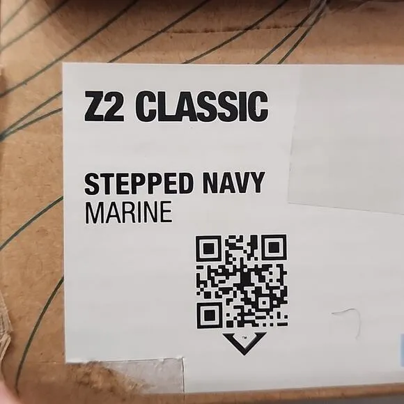 Chaco Z2 Classic Stepped Navy Marine Adjustable Sandals, Men's 12