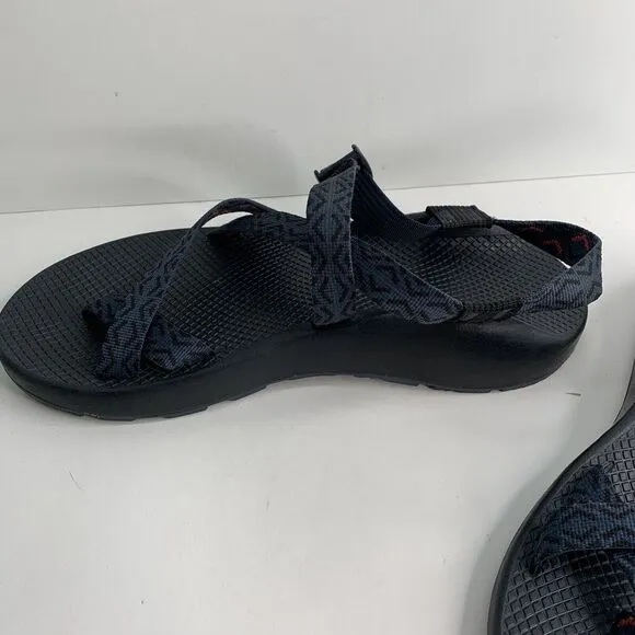 Chaco Z/2‎ Classic Strap Sandals w/Toe Loop, ChacoGrip Size Men’s 11, Black/Blue