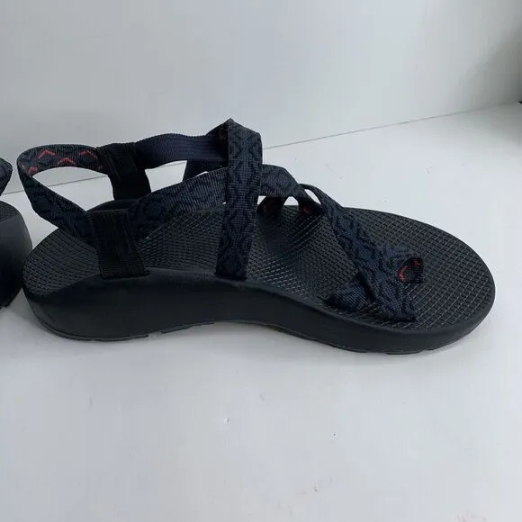 Chaco Z/2‎ Classic Strap Sandals w/Toe Loop, ChacoGrip Size Men’s 11, Black/Blue