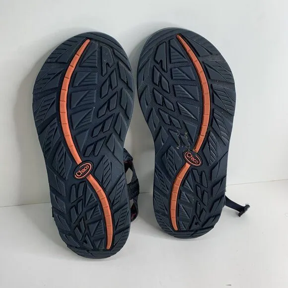 Chaco Z/2‎ Classic Strap Sandals w/Toe Loop, ChacoGrip Size Men’s 11, Black/Blue
