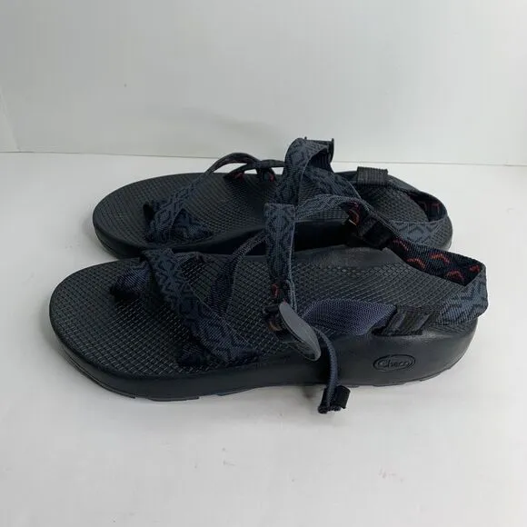 Chaco Z/2‎ Classic Strap Sandals w/Toe Loop, ChacoGrip Size Men’s 11, Black/Blue