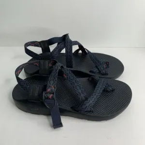 Chaco Z/2‎ Classic Strap Sandals w/Toe Loop, ChacoGrip Size Men’s 11, Black/Blue