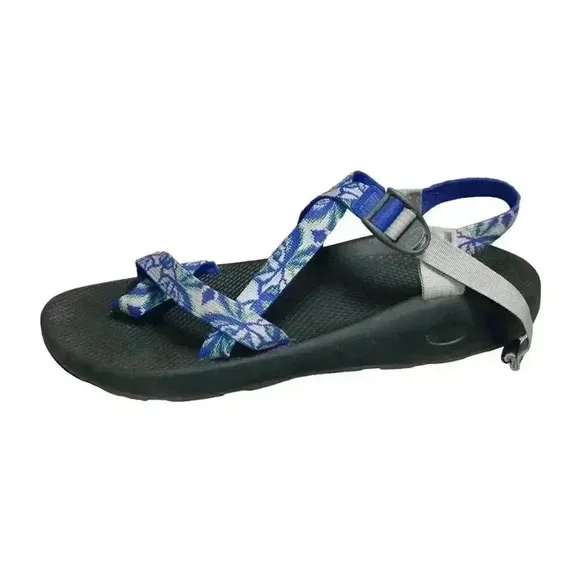 Chaco Z/2 Men's Sandals Ultraviolet Classic Blue Petal Shoes Toe Loop