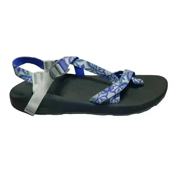 Chaco Z/2 Men's Sandals Ultraviolet Classic Blue Petal Shoes Toe Loop