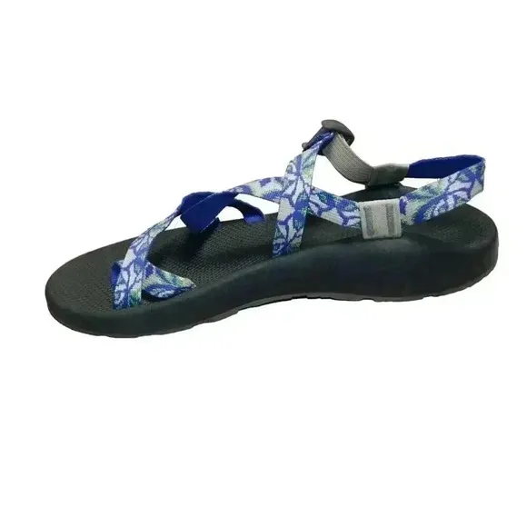 Chaco Z/2 Men's Sandals Ultraviolet Classic Blue Petal Shoes Toe Loop