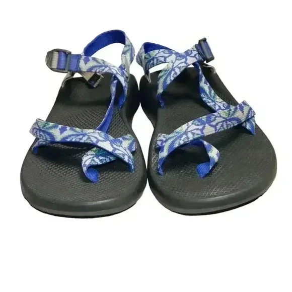 Chaco Z/2 Men's Sandals Ultraviolet Classic Blue Petal Shoes Toe Loop