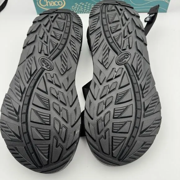 Chaco Z/Cloud Men's Banded Sandals - Size 13, Solid Black Classic Support NIB