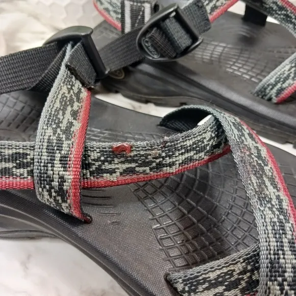 CHACO Zvolv Classic Strappy Open Toe Hiking Outdoor Sandal Black Men's 8