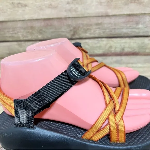 Chaco ZX1 Classic Orange Sandals