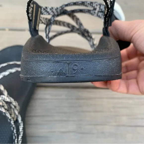 Chaco ZX/2 Classic Boost Black sandals size 9