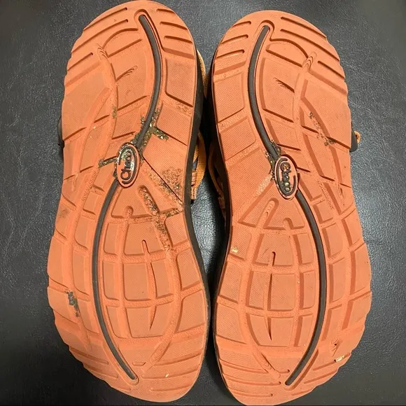 Chaco ZX2 Patched Amber Classic Sandals Womens 8