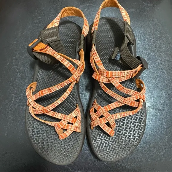 Chaco ZX2 Patched Amber Classic Sandals Womens 8