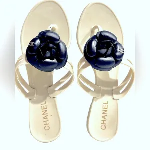 CHANEL CAMELLIA SANDALS