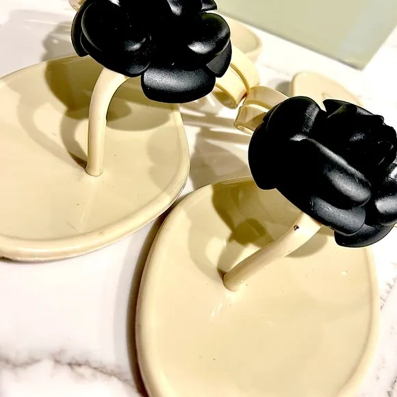 CHANEL CAMELLIA SANDALS