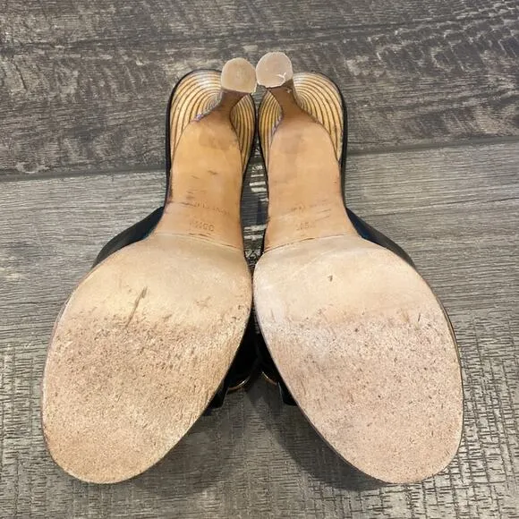 CHANEL Vintage Slides Karl Lagerfield 2002 Spring Collection 35.5 US Women's 5