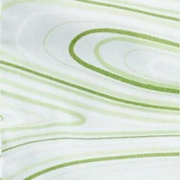 Charlie Holiday Pricilla green wave mini skirt NWT
