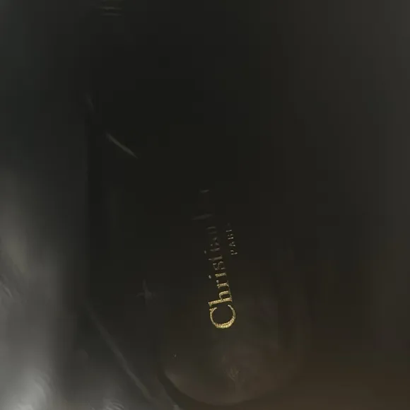 Christian Dior black boots 36