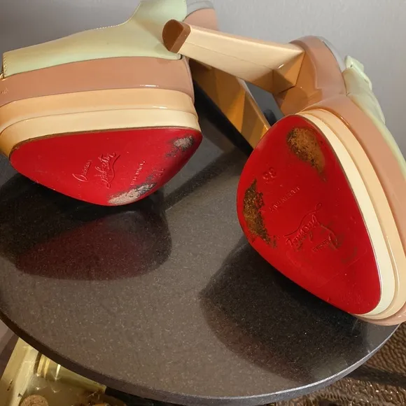 Christian Louboutin Sandals on high platform