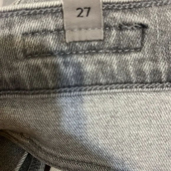 Citizens of Humanity Ash Grey Drew Flounce Highrise Jeans Sz 27 New With Tag