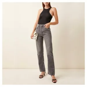 CITIZENS OF HUMANITY • Campbell High-Rise Relaxed Straight Jeans in Changes • 27