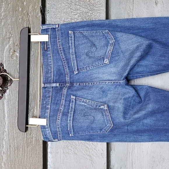 CITIZENS OF HUMANITY Spectrum Wash Denim Avedon Low Rise Skinny Leg Jeans sz 28