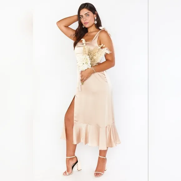 Claire Midi Dress - Show Me Your Mumu , No sash