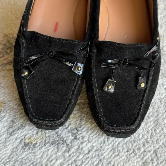 Clarks Artisan Women's Dunbar Cruiser Dark Brown Sueded Loafers women’s Size 9