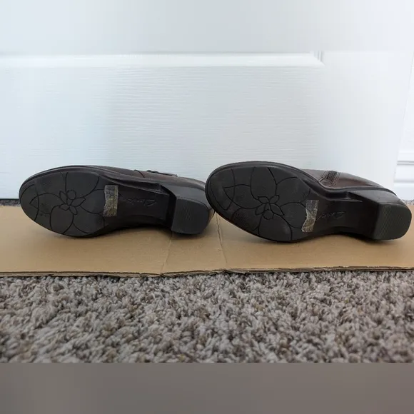 Clark’s Brown Leather Booties