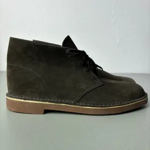 Clarks Chukka Boots Men 12 M Suede Leather Upper