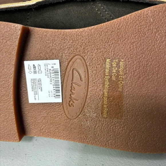 Clarks Chukka Boots Men 12 M Suede Leather Upper