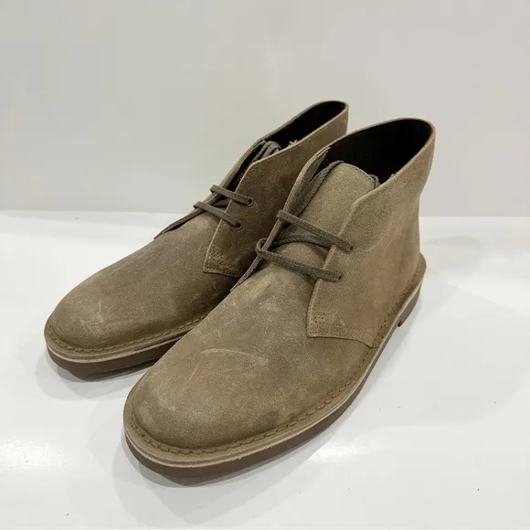 Clarks Men's Bushacre 2 Suede Chukka Boots