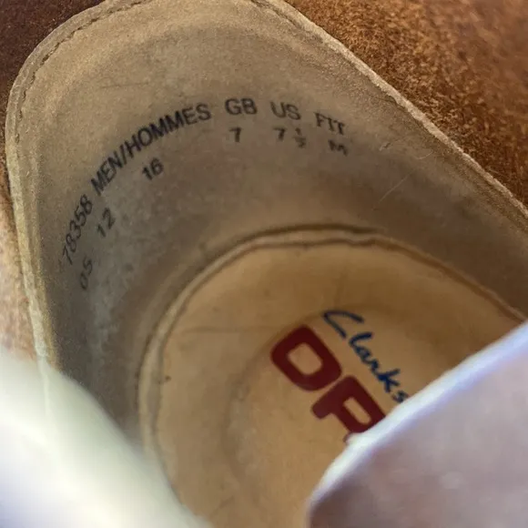 Clarks Originals Leather Boots