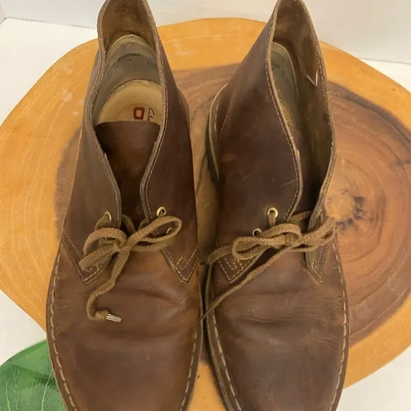 Clarks Originals Leather Boots