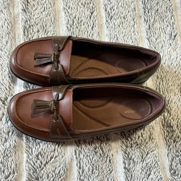 Clark's Women's Ashland Bubble Tassle Loafers Size 8