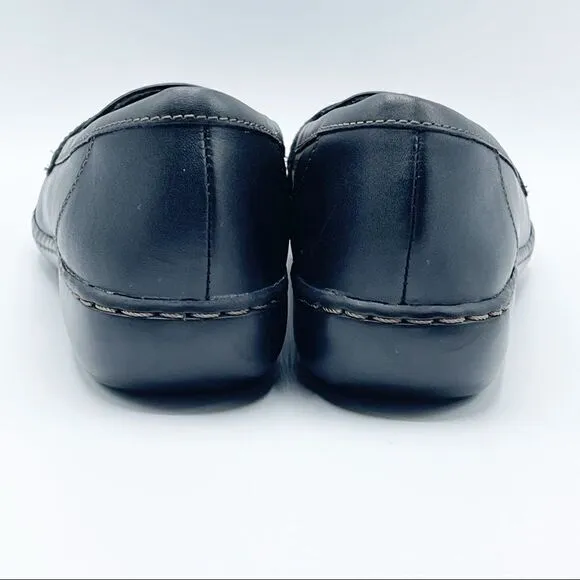 Clarks Ashland leather loafers