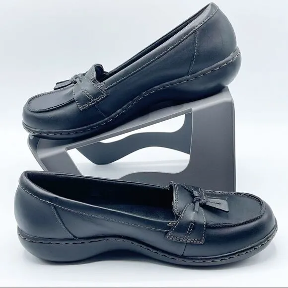Clarks Ashland leather loafers