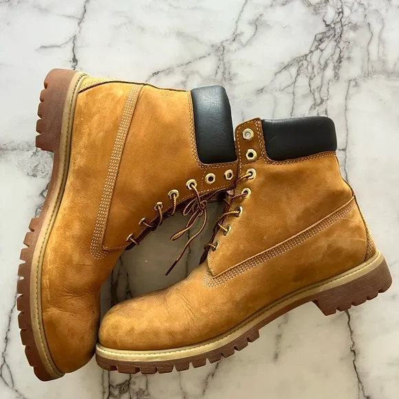 Classic Tan Leather Men's Timberland Boots