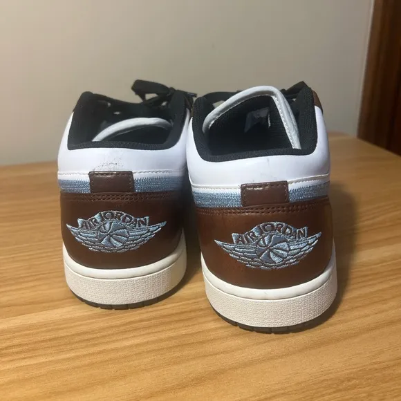 CLEAN Jordan Nike Air Retro 1 Low SE Brown Blue Gray