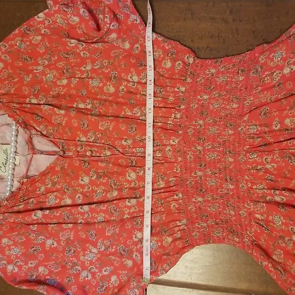 Cleobella Ella Long Sleeve Printed Mini Dress Size Medium