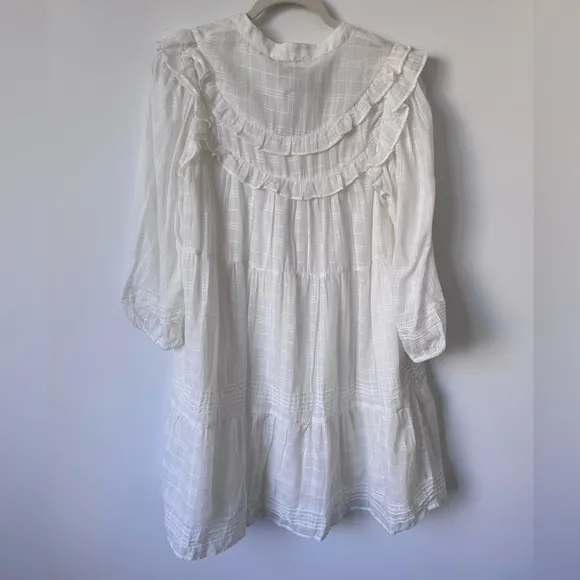 Cleobella Elliot Mini Dress White - Size S