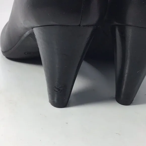 Coach Alexie Matte Calf Ankle Boots Size 7.5 B.
