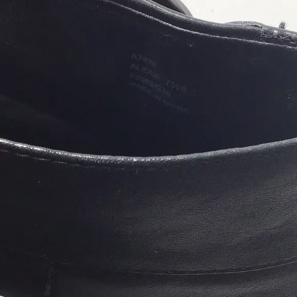 Coach Alexie Matte Calf Ankle Boots Size 7.5 B.