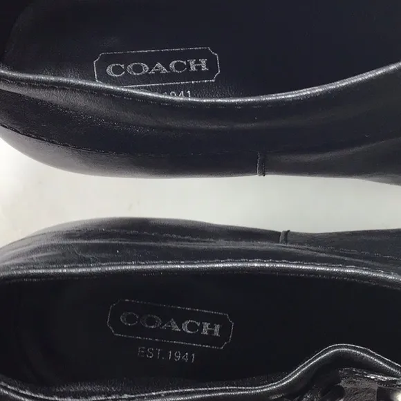 Coach Alexie Matte Calf Ankle Boots Size 7.5 B.
