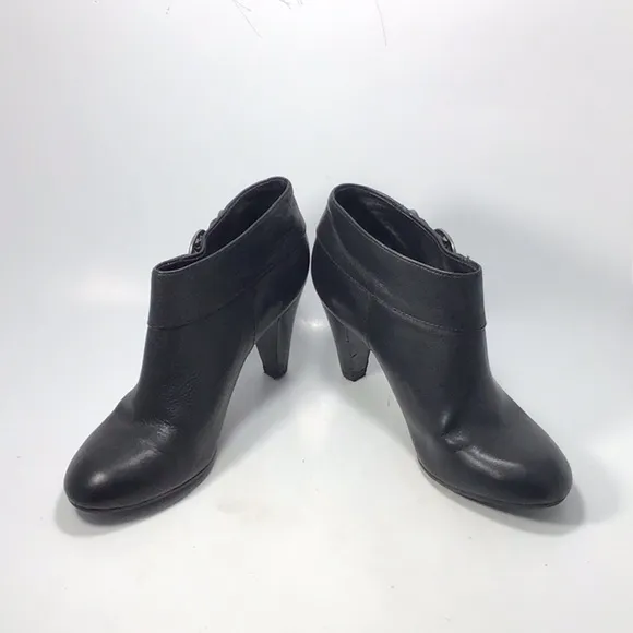Coach Alexie Matte Calf Ankle Boots Size 7.5 B.