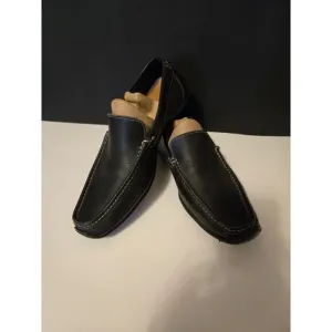 Coach &quot;Davin&quot; Black Leather Loafers Size 9.5D