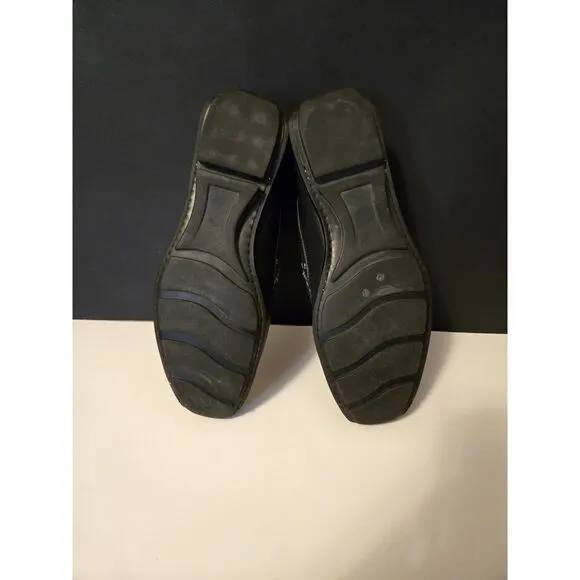 Coach &quot;Davin&quot; Black Leather Loafers Size 9.5D
