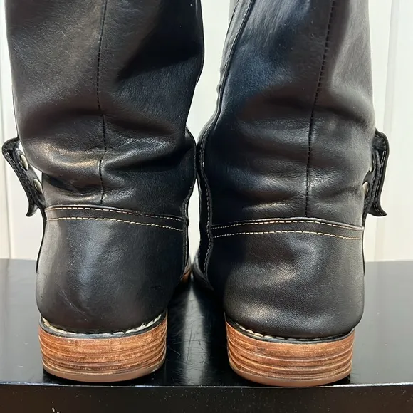 Coach Black Weslyn Boots/Booties Tall Riding Boots